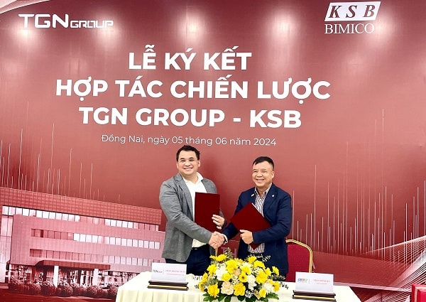 KSB bắt tay hợp tác chiến lược với TGN Group