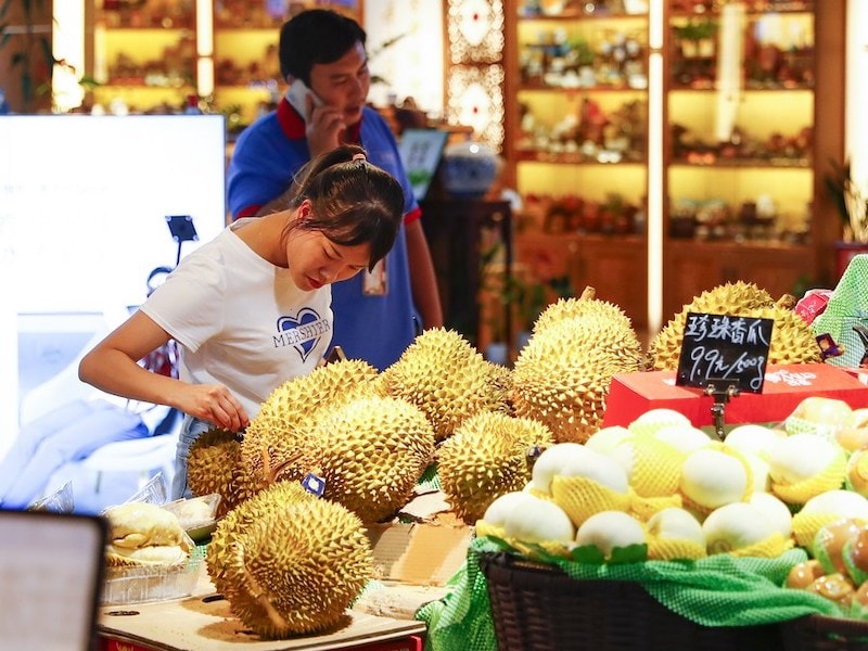 Sầu riêng Việt "chiếm sóng" tại Trung Quốc