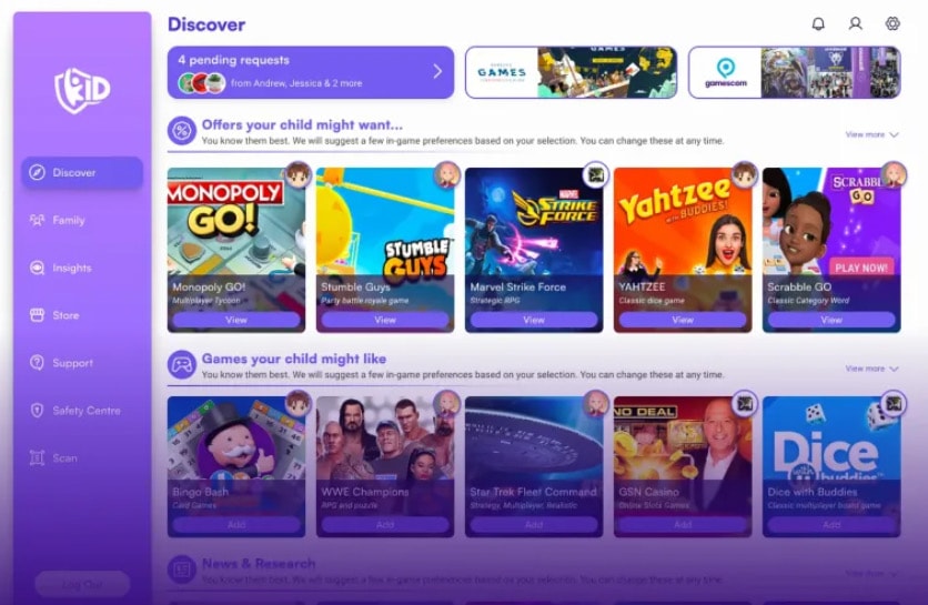 Phần mềm bảo vệ quyền riêng tư cho trẻ: "Miếng bánh" mới cho các startup