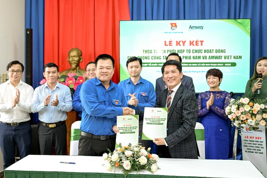 Amway Việt Nam tiếp tục tham gia các hoạt động hỗ trợ cộng đồng