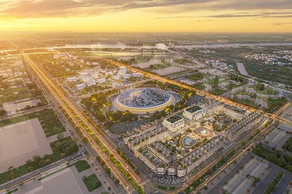 Lộ diện "trục thịnh vượng” tại trung tâm thành phố mới Hải Phòng