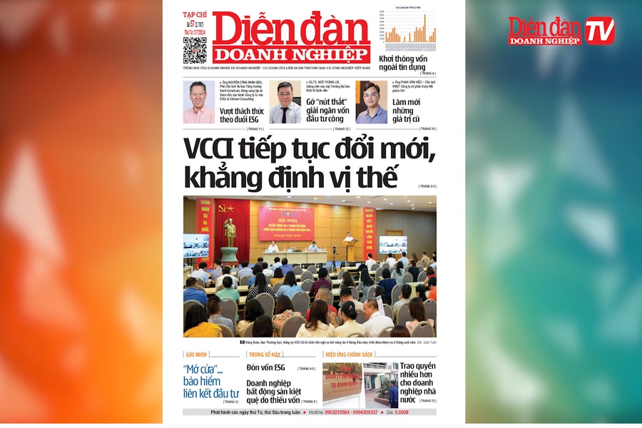 ĐIỂM BÁO NGÀY 17/7: VCCI tiếp tục đổi mới, khẳng định vị thế