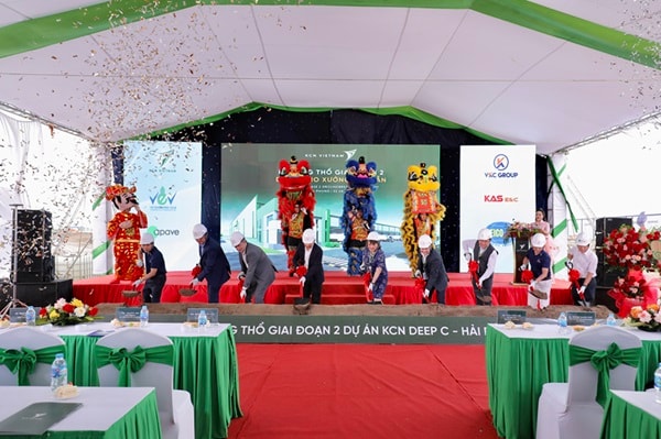 Triển khai giai đoạn II dự án KCN DEEP C – Hải Phòng theo chuẩn Leed