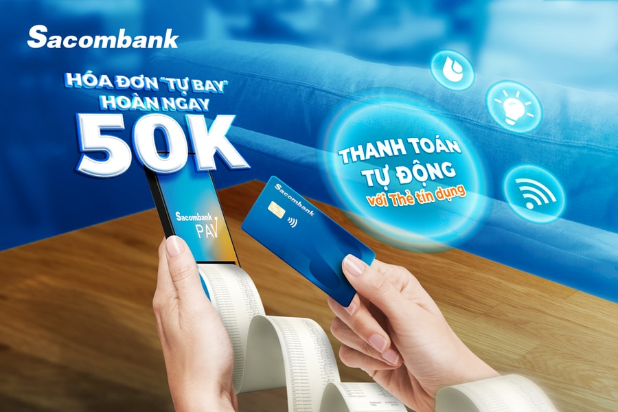 Ưu đãi “kép” khi đăng ký dịch vụ uỷ thác thanh toán của Sacombank