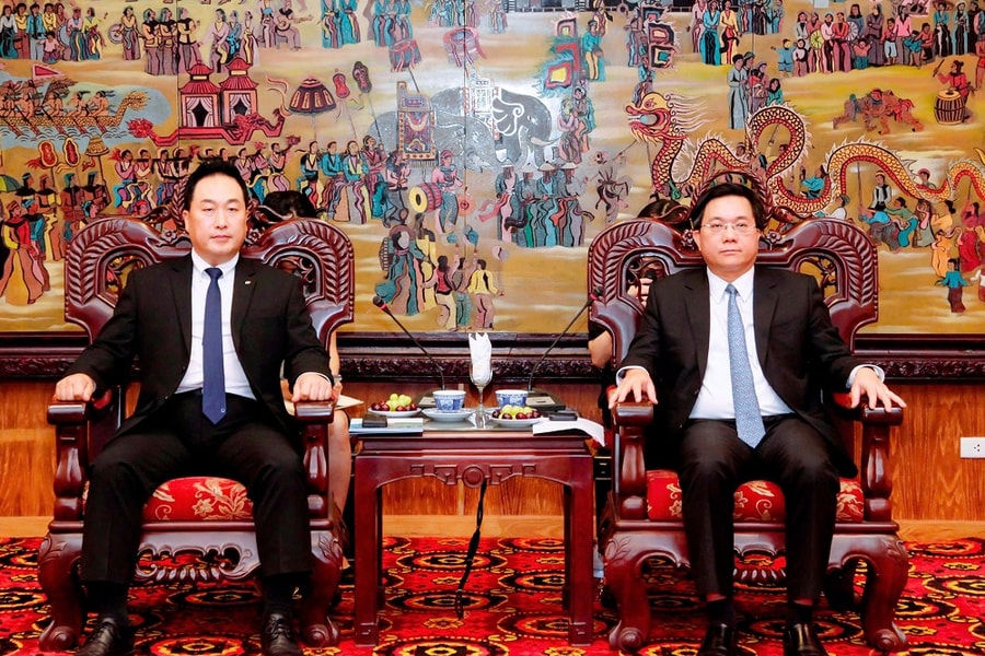 Hàn Quốc đầu tư vào lĩnh vực Vĩnh Phúc ưu tiên