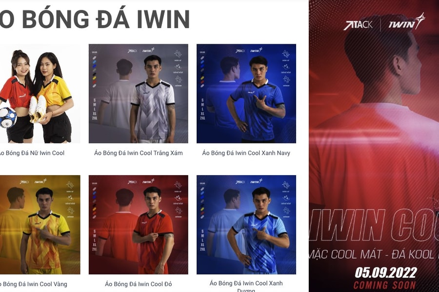 IWIN GOAT - Đồ thể thao chất chơi, chính hãng