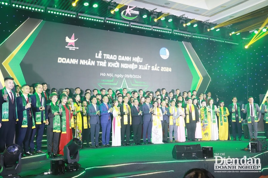 Doanh nhân trẻ khởi nghiệp xuất sắc năm 2024