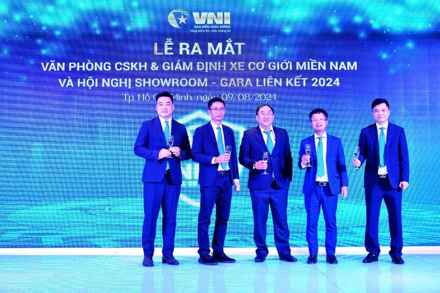 VNI ra mắt trung tâm giám định miền Nam, khẳng định vị thế Top 1 bảo hiểm xe cơ giới