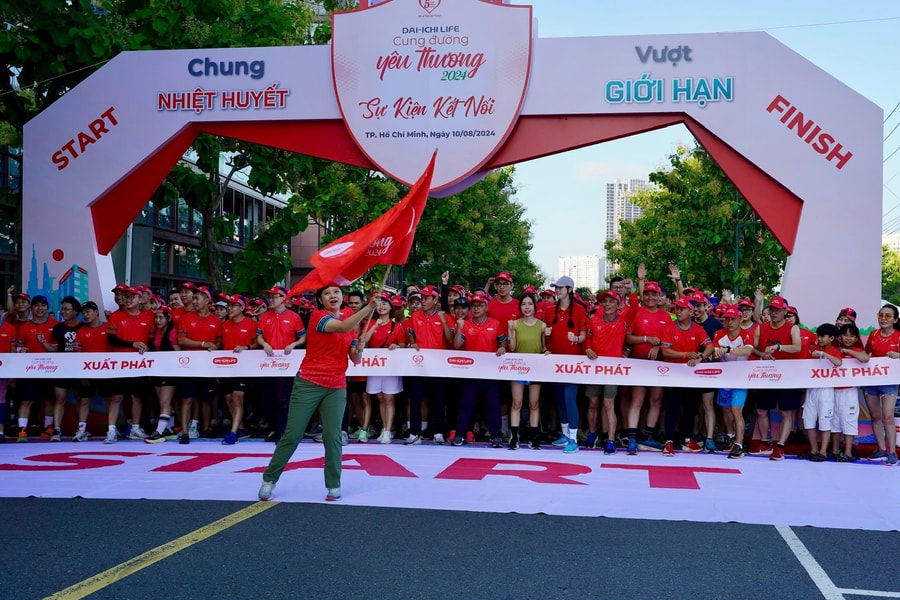 “Dai-ichi Life – Cung đường yêu thương 2024” tại TP HCM