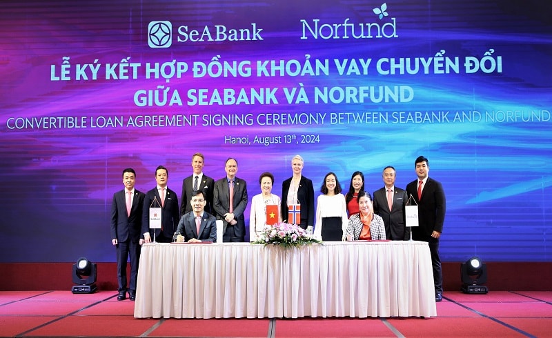 SeABank và Norfund ký kết Hợp đồng khoản vay chuyển đổi