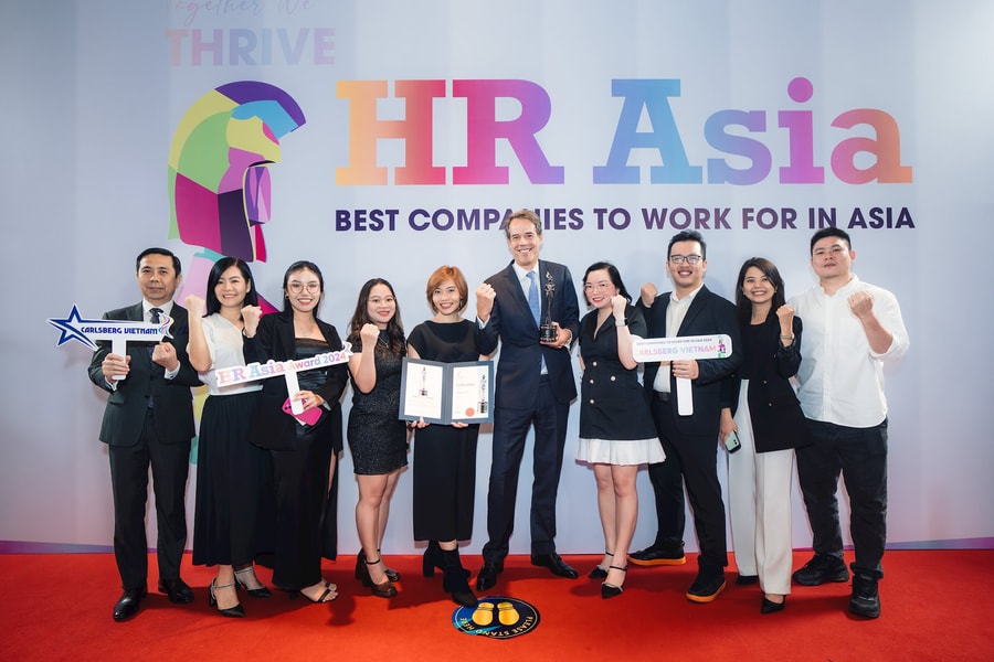 Carlsberg Việt Nam được vinh danh nơi làm việc tốt nhất châu Á