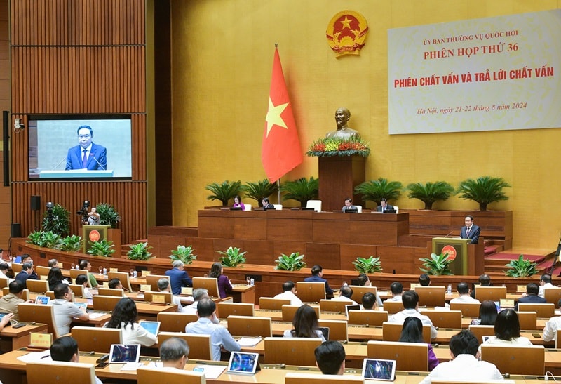 Phiên họp thứ 36 - Ủy ban Thường vụ Quốc hội chất vấn nhiều nội dung quan trọng
