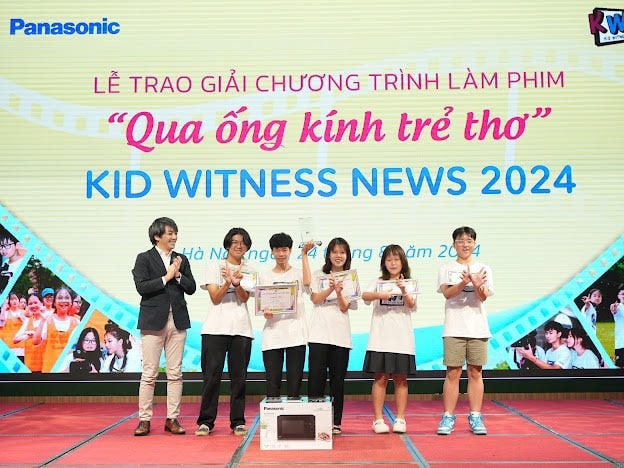 Panasonic vinh danh 16 bộ phim của học sinh