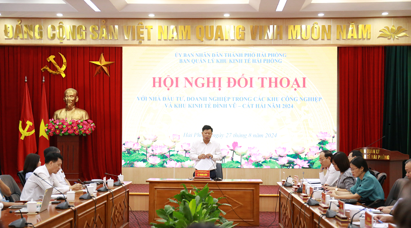 Hải Phòng: Tháo gỡ khó khăn cho doanh nghiệp trong khu công nghiệp