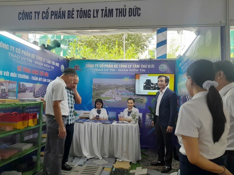 TDC giới thiệu sản phẩm “Bê tông xanh Thủ Đức” tại Ngày hội kết nối thương hiệu