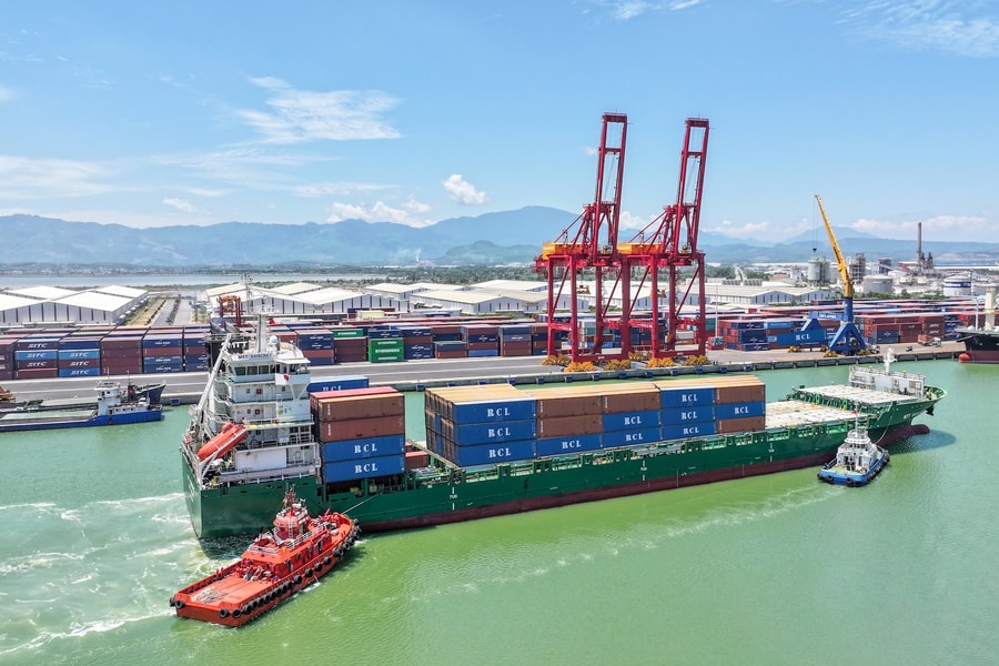 Cảng Chu Lai mở thêm các tuyến hàng hải mới