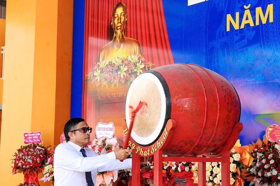 Khai giảng trường liên cấp tư thục đầu tiên tại Cẩm Giàng, Hải Dương