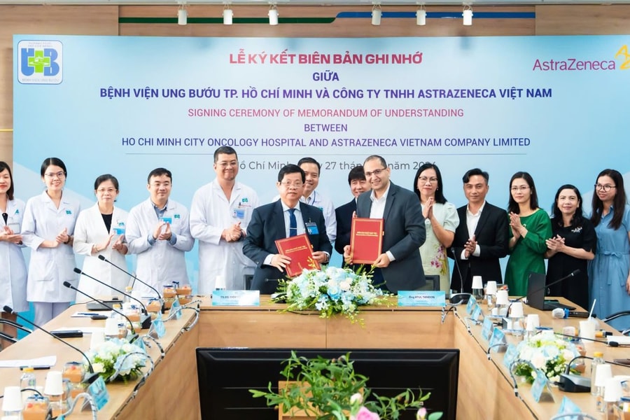 Bệnh viện Ung Bướu TP.HCM và AstraZeneca Việt Nam tiếp tục hợp tác nâng cao chất lượng chăm sóc, điều trị ung thư