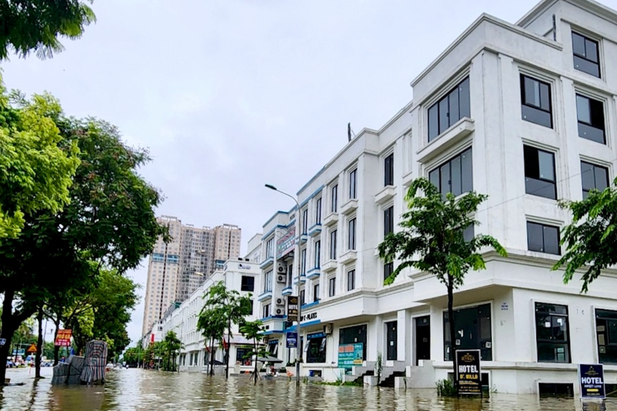 Hà Nội đưa tình trạng ngập úng vào tiêu chí định giá đất