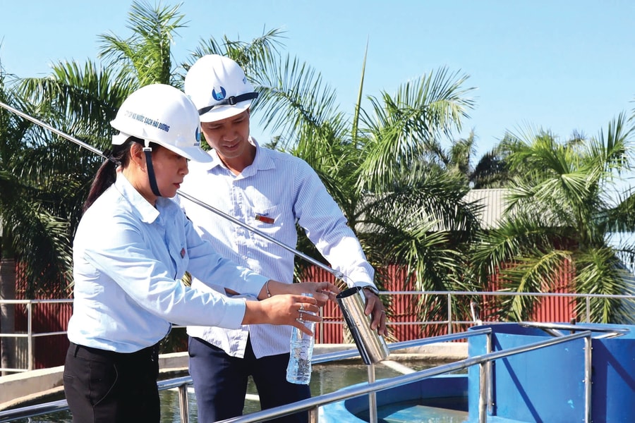 Công ty cổ phần Kinh doanh nước sạch Hải Dương: Đầu tư nâng cao chất lượng nước sạch vì cộng đồng