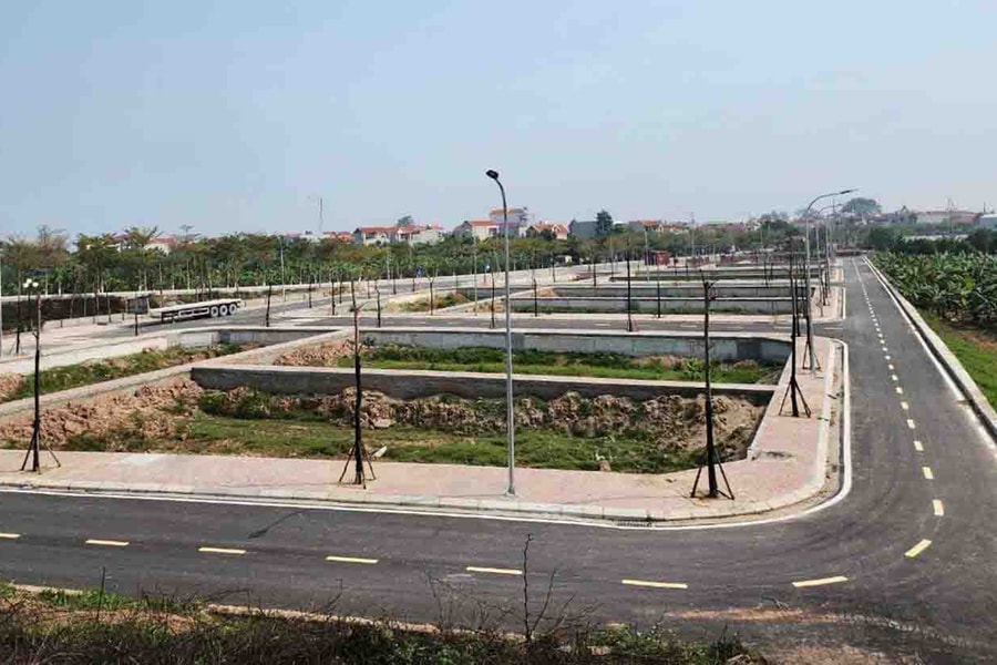 Hà Nội: Đan Phượng tạm dừng đấu giá 26 lô đất