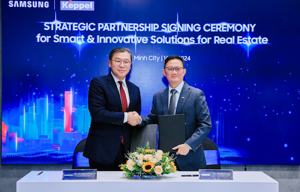 Samsung "bắt tay" Keppel ứng dụng công nghệ vào bất động sản
