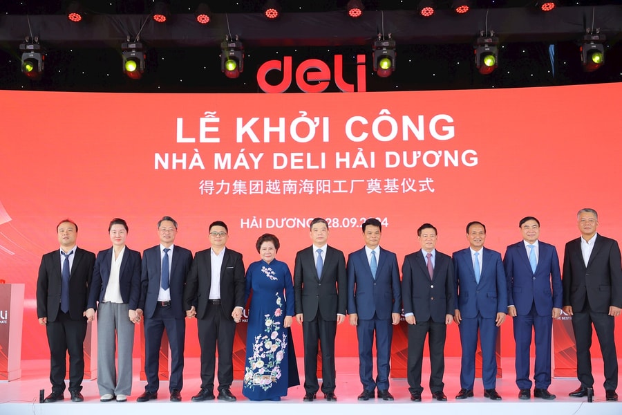 Deli khởi công nhà máy tại Hải Dương: Cột mốc mở rộng chiến lược