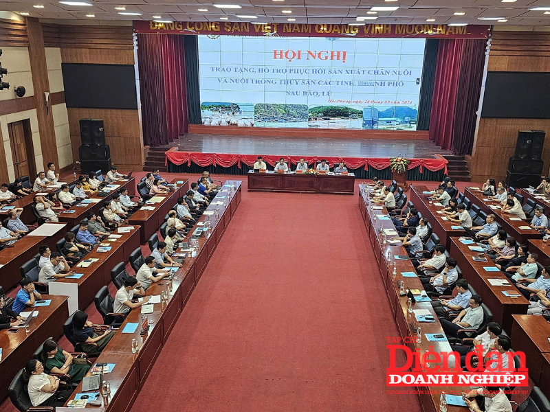 Khôi phục sản xuất chăn nuôi và thuỷ sản sau thiên tai