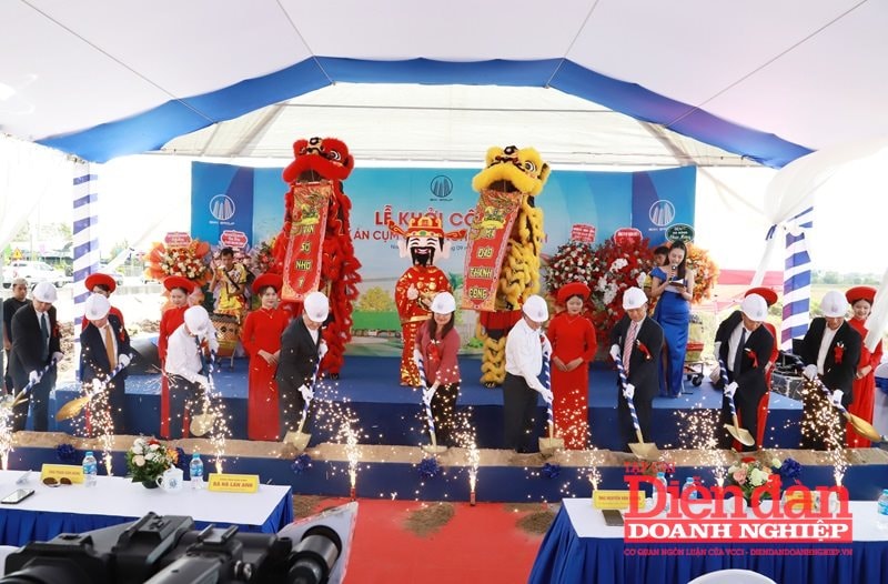 Nam Định: Khởi công dự án Cụm công nghiệp Tân Thịnh