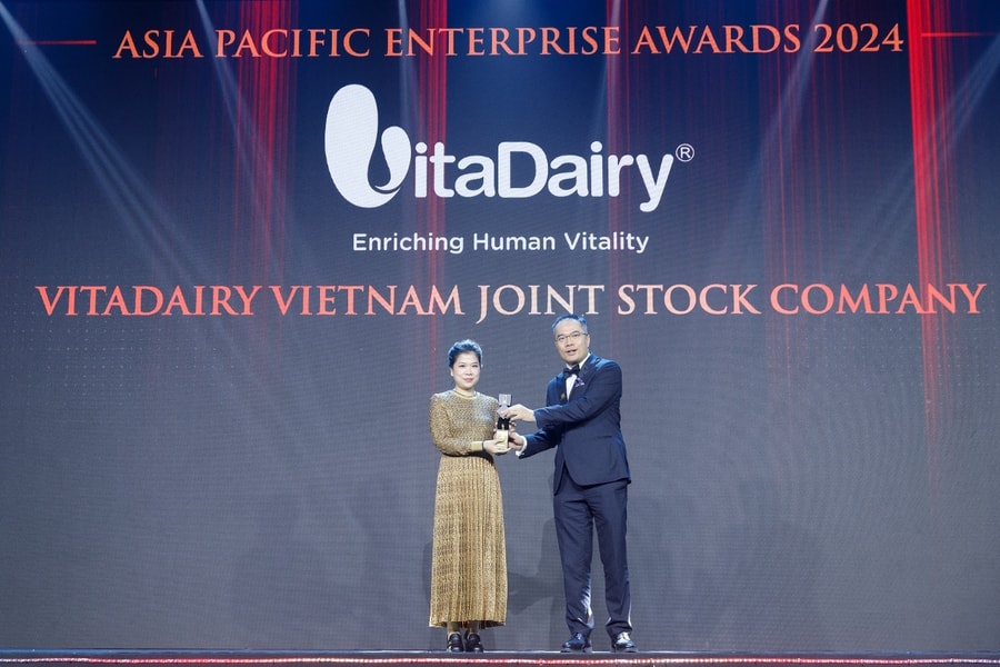 VitaDairy được vinh danh doanh nghiệp xuất sắc châu Á