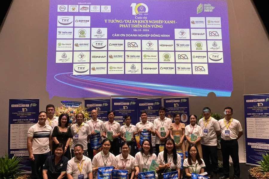 Cuộc thi Khởi nghiệp Xanh 2024 khu vực phía Bắc: Tạo giá trị thực tiễn cho xã hội