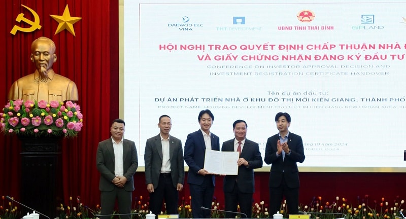 Thái Bình: Thêm dự án phát triển nhà ở vốn đầu tư lớn nhất từ trước đến nay