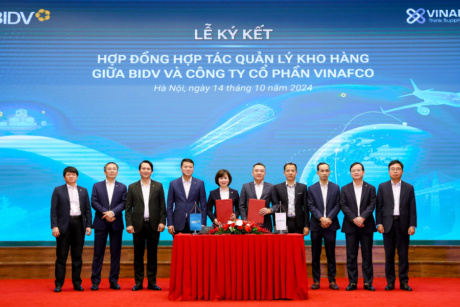 Công ty cổ phần Vinafco và Ngân hàng BIDV ký kết hợp tác toàn diện