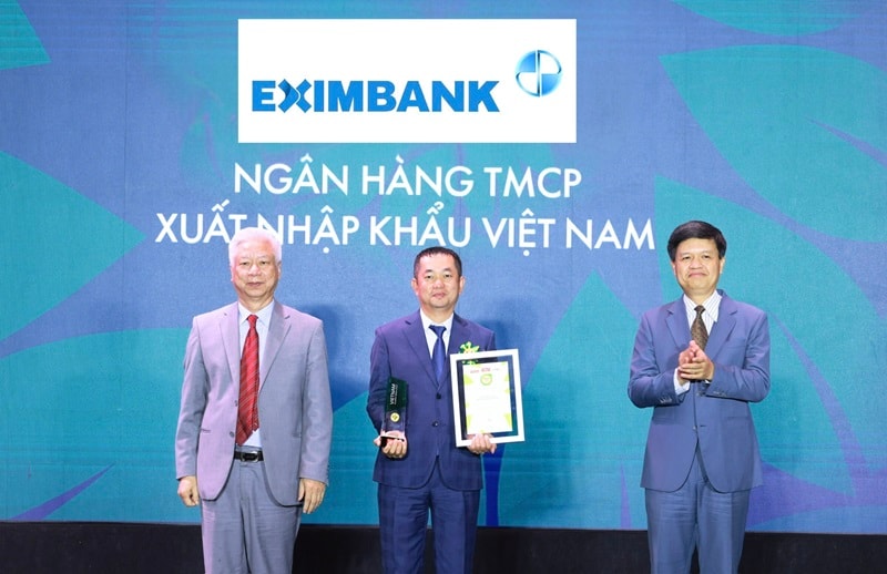 Eximbank nhận giải Thương hiệu mạnh 2024