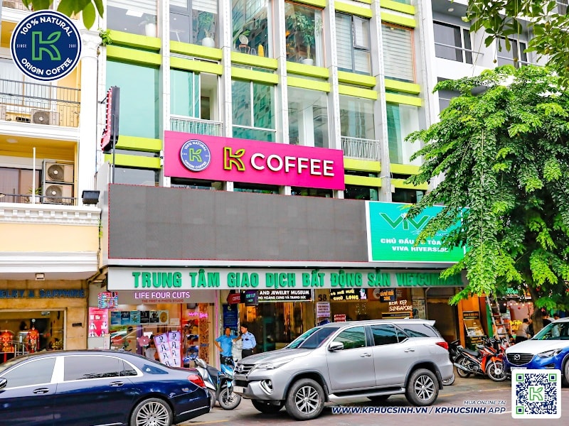 K Coffee mang hương vị cà phê nguyên chất đến Phố đi bộ TP Hồ Chí Minh