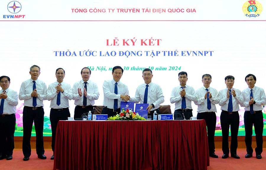 Hội nghị người lao động EVNNPT năm 2024: Nâng cao hiệu quả sản xuất kinh doanh và tăng năng suất lao động