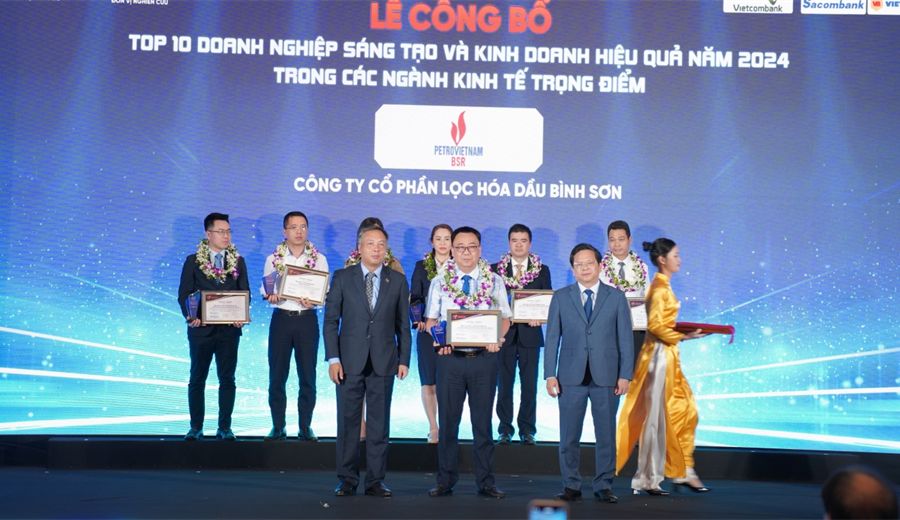 BSR: Top 10 doanh nghiệp Sáng tạo và Kinh doanh hiệu quả Việt Nam