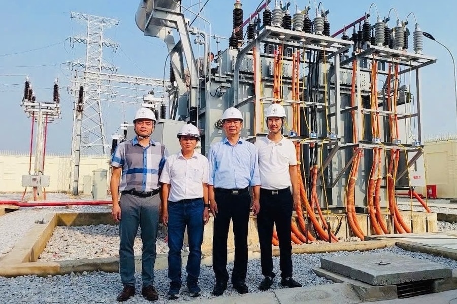 Đóng điện thành công dự án Đường dây và TBA 110kV Hoằng Hóa 2, tỉnh Thanh Hóa