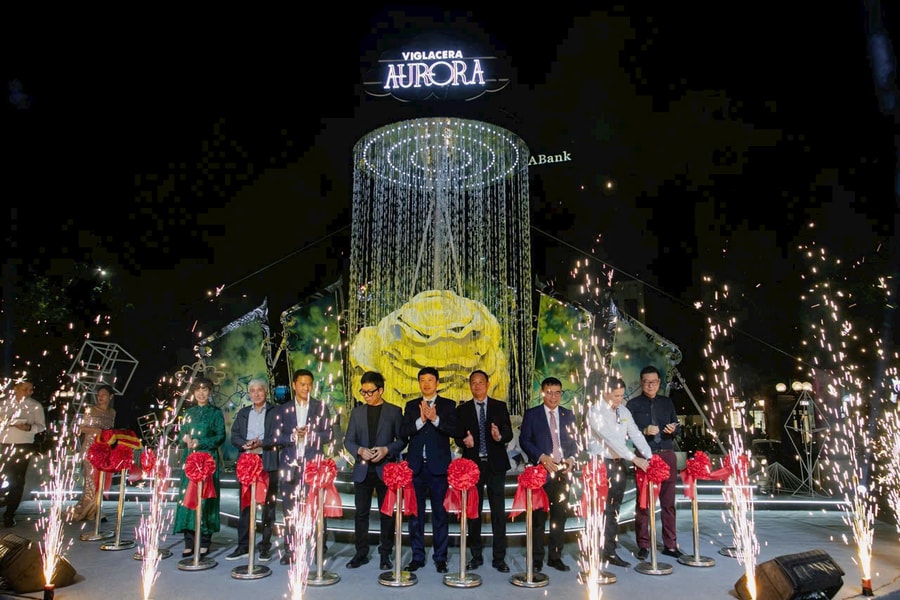 Triển lãm sáng tạo Pavillon Viglacera Aurora - vũ điệu của ánh sáng và màu sắc