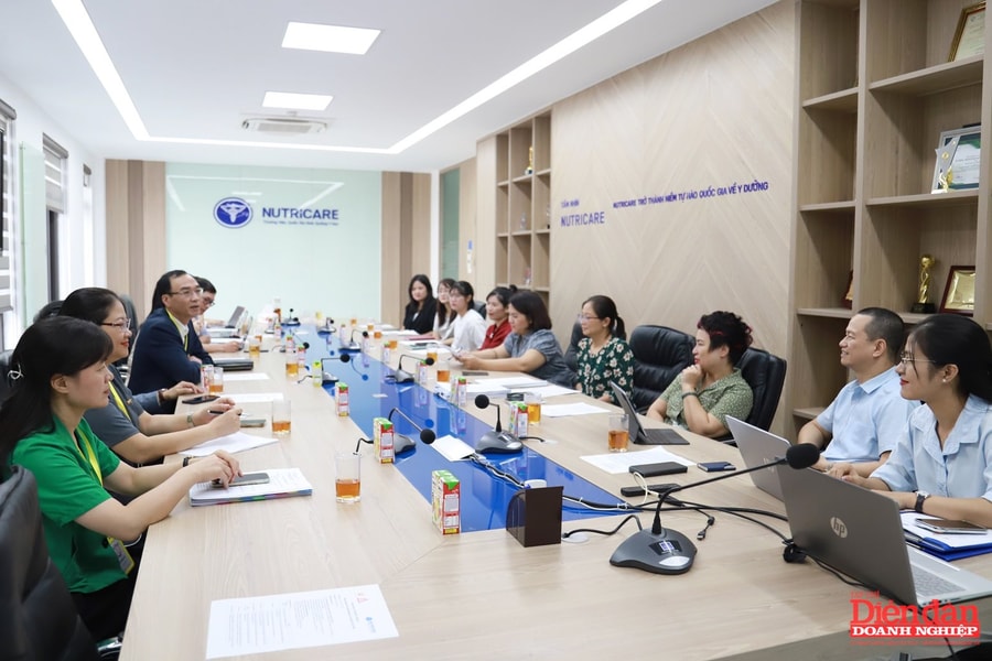 Thẩm định giải thưởng Sao Vàng đất Việt tại Công ty Cổ phần Dinh dưỡng NUTRICARE