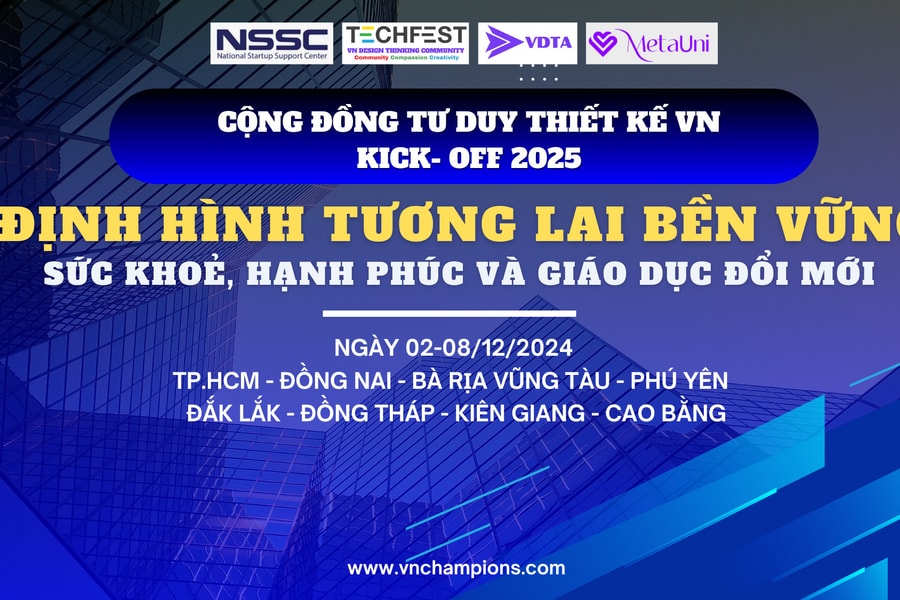 Tuần lễ Kick-off 2025: Thúc đẩy ý tưởng khởi nghiệp mang giá trị thực tiễn cho cộng đồng