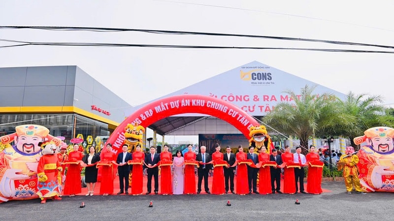 Tập đoàn Bcons khởi công dự án chung cư Tân Đông Hiệp giá bình dân