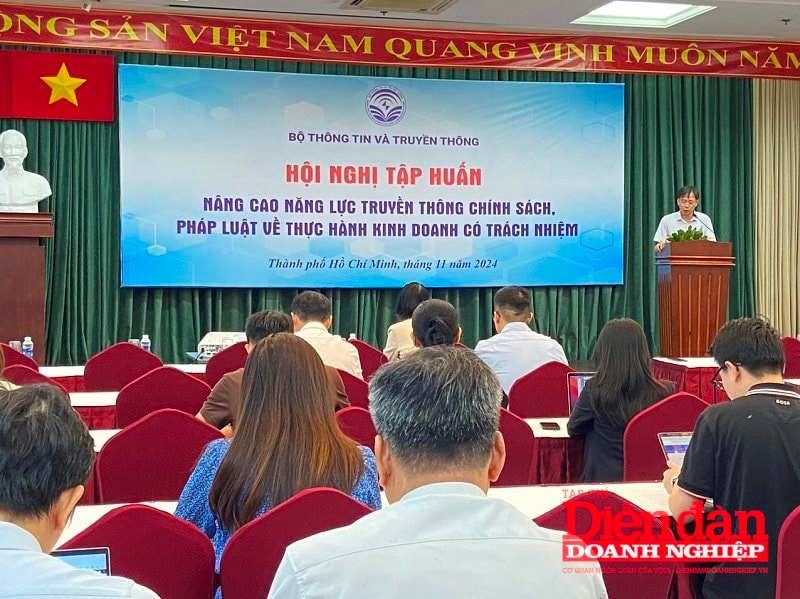 Nâng cao năng lực truyền thông pháp luật về thực hành kinh doanh có trách nhiệm