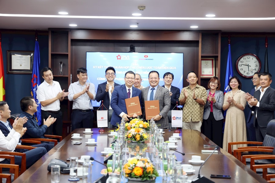 Bảo hiểm PVI hợp tác chiến lược toàn diện với Bảo hiểm phi nhân thọ Techcom