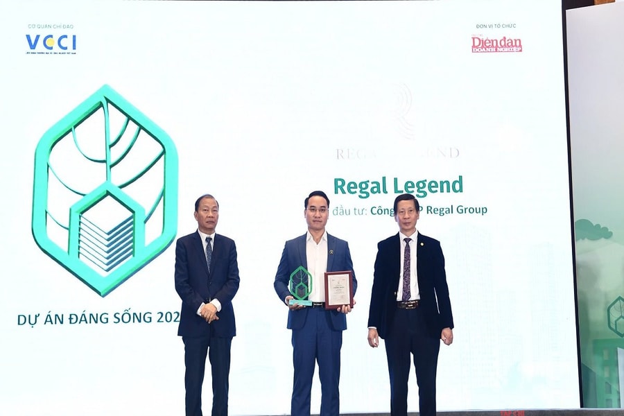 Siêu đô thị biển Regal Legend được bình chọn là Dự án đáng sống năm 2024