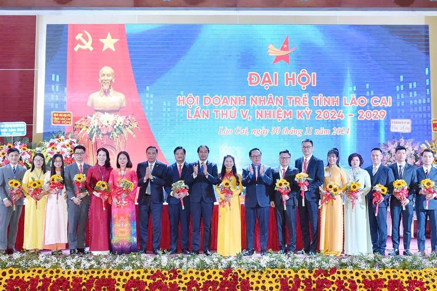 Bà Nguyễn Thị Minh Hiền được bầu giữ chức Chủ tịch Hội Doanh nhân trẻ tỉnh Lào Cai khóa V