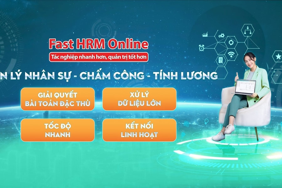 Tự động hóa quy trình chấm công và tính lương với phần mềm HRM