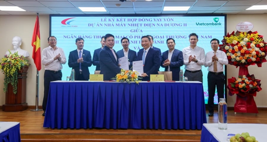 Ký hợp đồng tín dụng tài trợ cho dự án Nhà máy Nhiệt điện Na Dương II