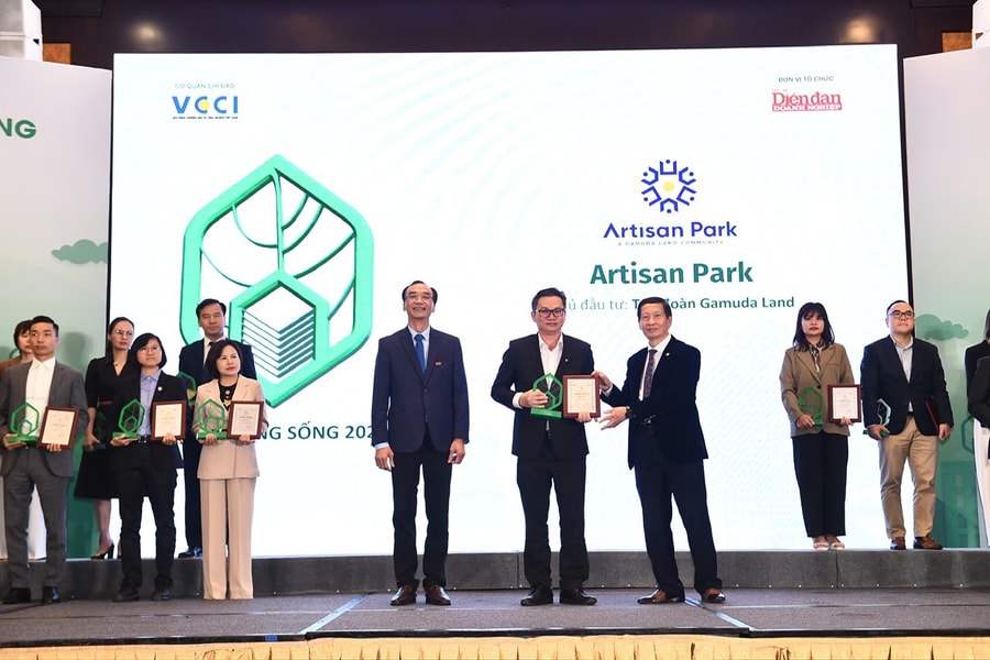 Dự án Artisan Park của Gamuda Land nhận giải Dự án đáng sống 2024