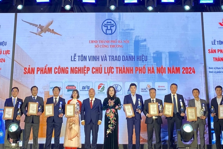 Hà Nội: Công nhận 36 sản phẩm công nghiệp chủ lực năm 2024